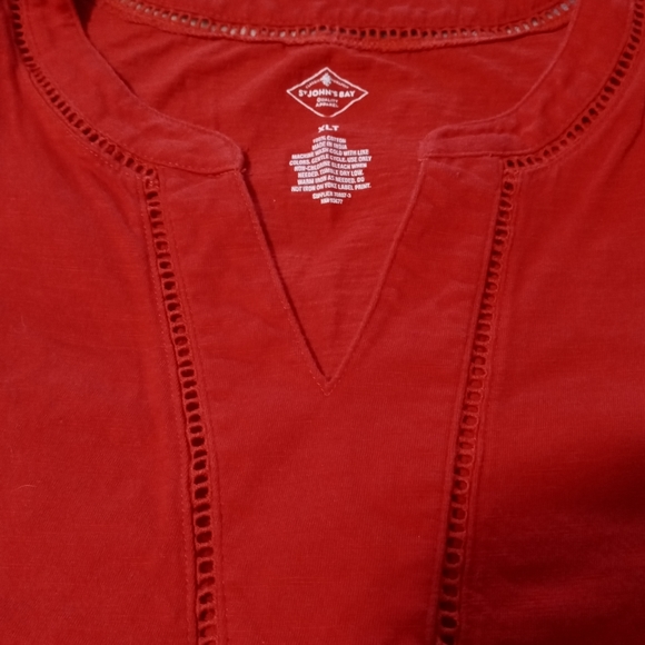 St Johns Bay sleeveless shirt, size XL tall - Picture 2 of 2